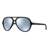 Ray Ban Rb4125 601s30 Cats 5000 Classic Negro Mate Plata