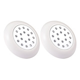 2 Piezas De Luz Sumergible Para Piscina Acuario Fiesta Imper