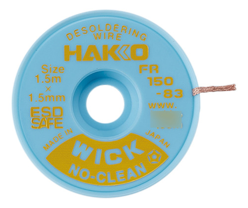 Malha Dessoldadora 1,5mm X 1,5m Hakko Fr150-83