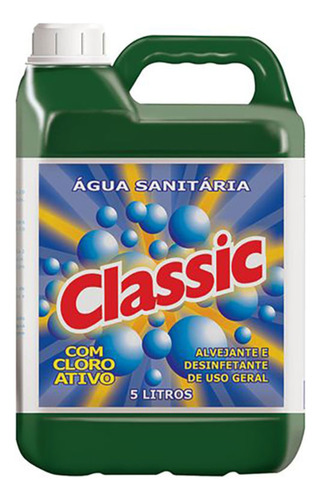 Agua Sanitária Classic 5 Litros