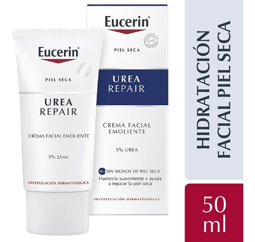 Eucerin Crema Emoliente Facial Urearepair Plus 5% 50 Ml