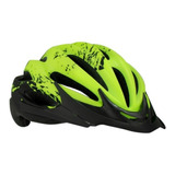 Casco Bicicleta Benotto Montaña Hw-1 Amarillo Fluo/negro