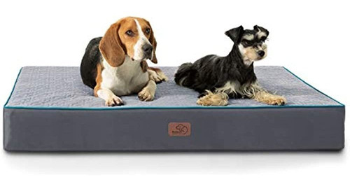 Bedsure Cama Ortopédica De Espuma Viscoelástica Para Perros 