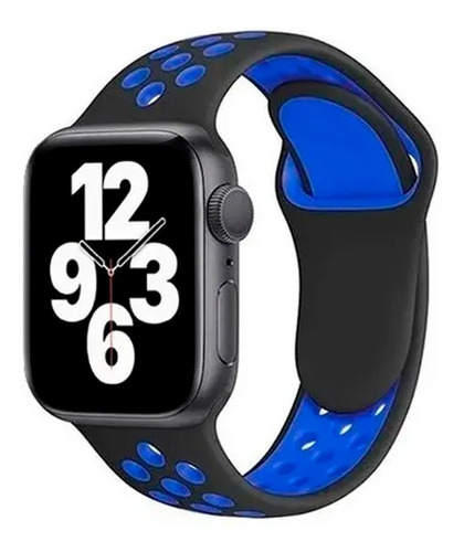 Pulseira Furinhos Compatível Apple Watch  Iwo 38/40 42/44mm