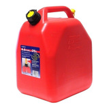 Bidon Combustible Scepter 25 Litros. Color Rojo + Pico