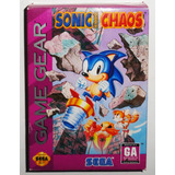 Sonic Chaos Sega Game Gear Completo Original Americano - Mg