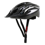 Casco De Bicicleta Deporte Alpine Skate Liviano Con Ajuste Color Negro 14123 Talle 54-61cm