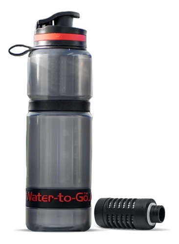 Botella Con Filtro Purificador De Agua 750 Ml Para Viajes