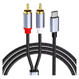 Cable Tipo Ac Rca, Adaptador De Cable Auxiliar De Audio Esté