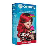  Otowil Cielo Color Crema Colorante Capilar X 6 Sobres Tono Rojo