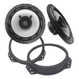 Combo Par Parlantes Cono Dual Con Aros Para Gol Corsa Vw