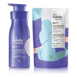 Kit Chá De Camomila E Lavanda Todanoite: Creme 400ml + Refil