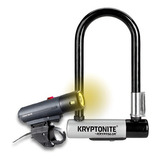 Candado Bicicleta Kryptolok Mini Gris + Luz 500 - 10% Off