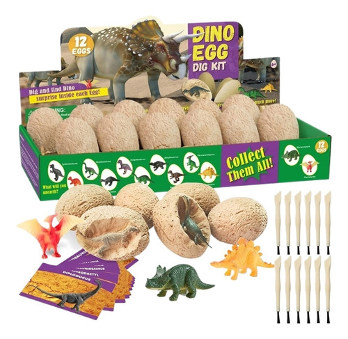 A Juguetes Educativos For Niños Excavar Huevos De Dinosaurio