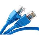 Cable De Red Patch Cord 20 Mts Armado Utp Pc Mac Cat.5e Rj45