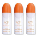 Pack 3 Desodorante Roll-on Antitranspirante 90ml Jafra Daily