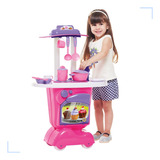 Cozinha Infantil Kit Fogão Panela Top Master Chef Calesita