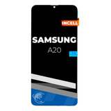 Lcd - Display Compatible Con  Samsung A20 Negro Incell