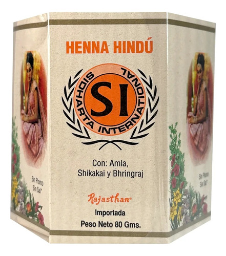  Henna Hindú Tinte Natural Cogñ