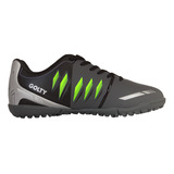 Zapatilla Golty Turf Formacion Fx Niños-gris/negro