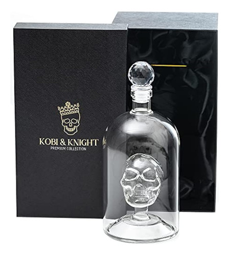 Decantador De Calavera Premium Kobi & Knight - Decantador De