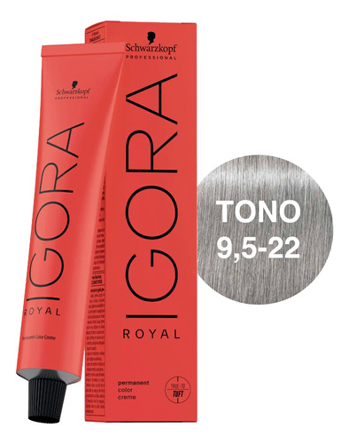 Tinte Schwarzkopf Professional  Igora Royal Tono 9.5-22