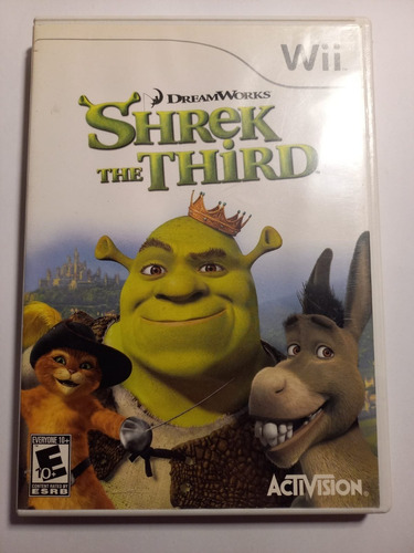 Juego Shrek The Third  Nintendo Wii Palermo V Lopez