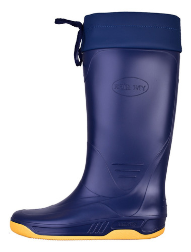 Botas De Lluvia Calfor Náuticas Unisex Con Cuello 34-44 