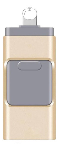 Pendrive iPhone 128gb 3.0 Dourado