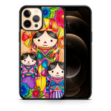 Funda Protectora Para iPhone Lele Muñeca Mexicana Case Tpu