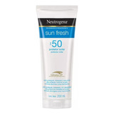 Protector Solar Corporal Neutrogena Sunfresh Fps 50 - 200ml