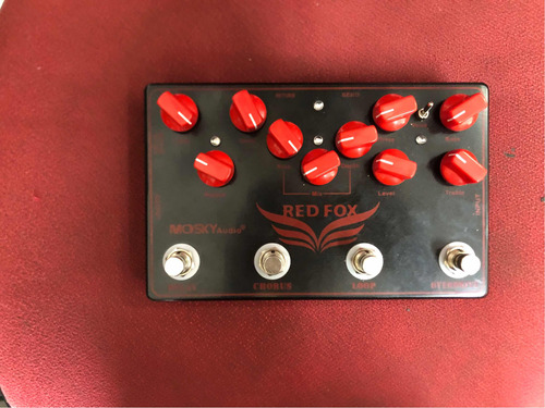 Pedal De Efeito Mosky Audio Red Fox Mp-54 Menor Preço