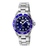 Reloj Invicta 9094 Acero Hombres Color Del Bisel Azul Color Del Fondo Azul