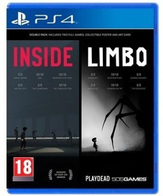 Inside & Limbo Double Pack - Juego Físico Ps4 - Sniper Game