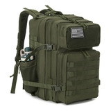 Morral Táctico 45l Militar De Asalto Molle Bug Out Bag Con