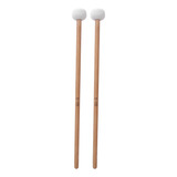 Drum Mallet Hammer, 2 Unidades, Timbales De Fieltro Blanco,