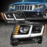 Set De Faros De Led Int Negro Grand Cherokee 11-13