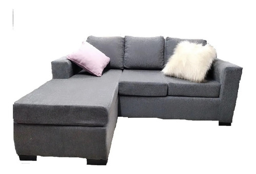 Sillon Sofa Esquinero Living 1.80 X 1.50 Chenille + Cu