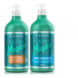 Kit  Cacho Magico Shampoo Funcional + Creme Modelador Lowell