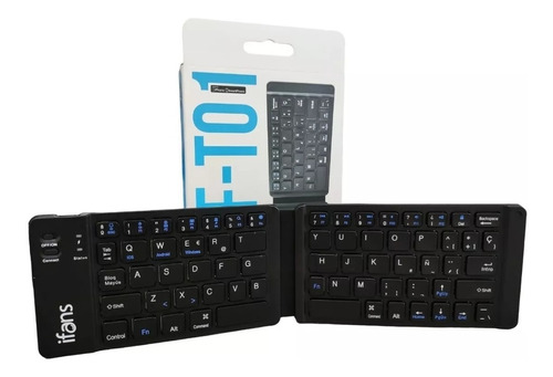 Teclado Wireless Bluetooth 3.0 Plegable Celular Tablet