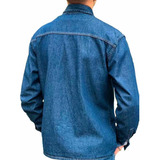 Camisa Jeans Índigo 7 Onzas Dotación Para Hombre S A Xxl