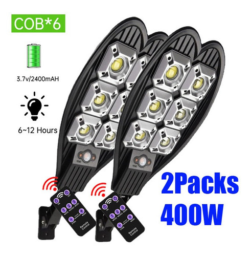 2pcs 400w Lámpara De Sensor De Movimiento Pir Luz De Pared S