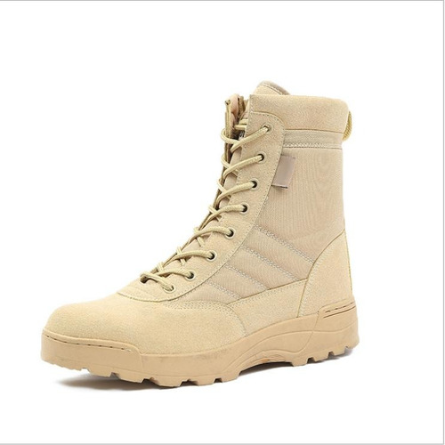 Bota Swat Táctica Militar Caza Coyote-negro Airsoft