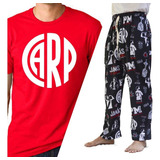Conjunto Pijama River Remera Pantalón Calidad Premium 9