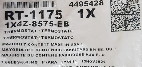 Termostato Resorte Ford Fusin 3.0 Ford Escape 3.0 Foto 4