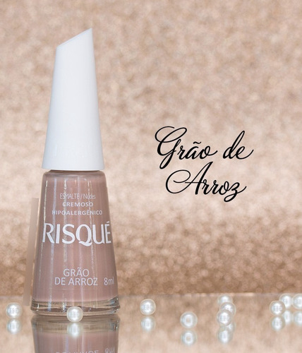 Esmalte Risque Grao De Arroz