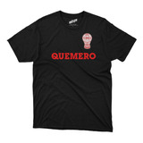 Remera Futbol Huracan Quemero Y Escudo Negra