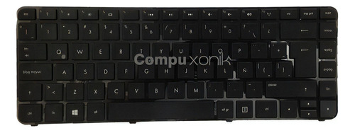 Teclado Hp Pavilion Dv4-5000 Dv4-5a00 Dv4-5a0 Dv4-5164la Esp Color Negro