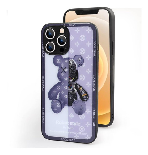 Funda Compatible iPhone 11 12 13 14 Pro Max Cool Bear 