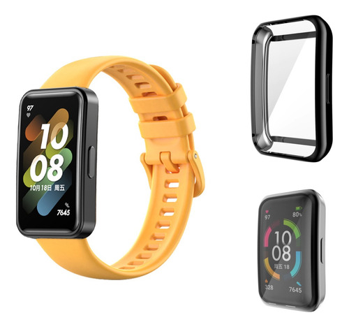 Pulsera De Repuesto Para Huawei Band 8 + Funda Negra